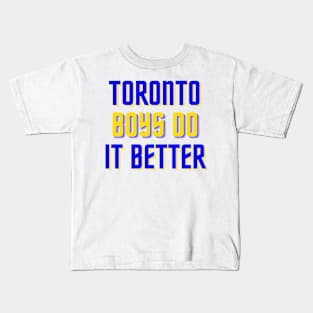 Toronto Boys - TMU Edition Kids T-Shirt